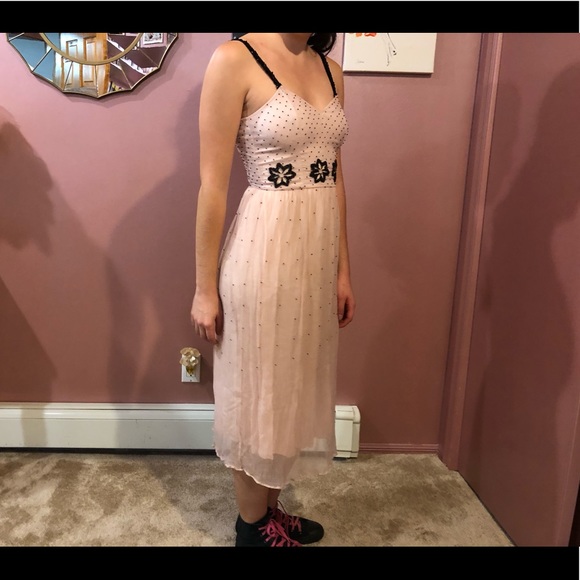 Topshop Beaded Dress - Picture 3 of 8